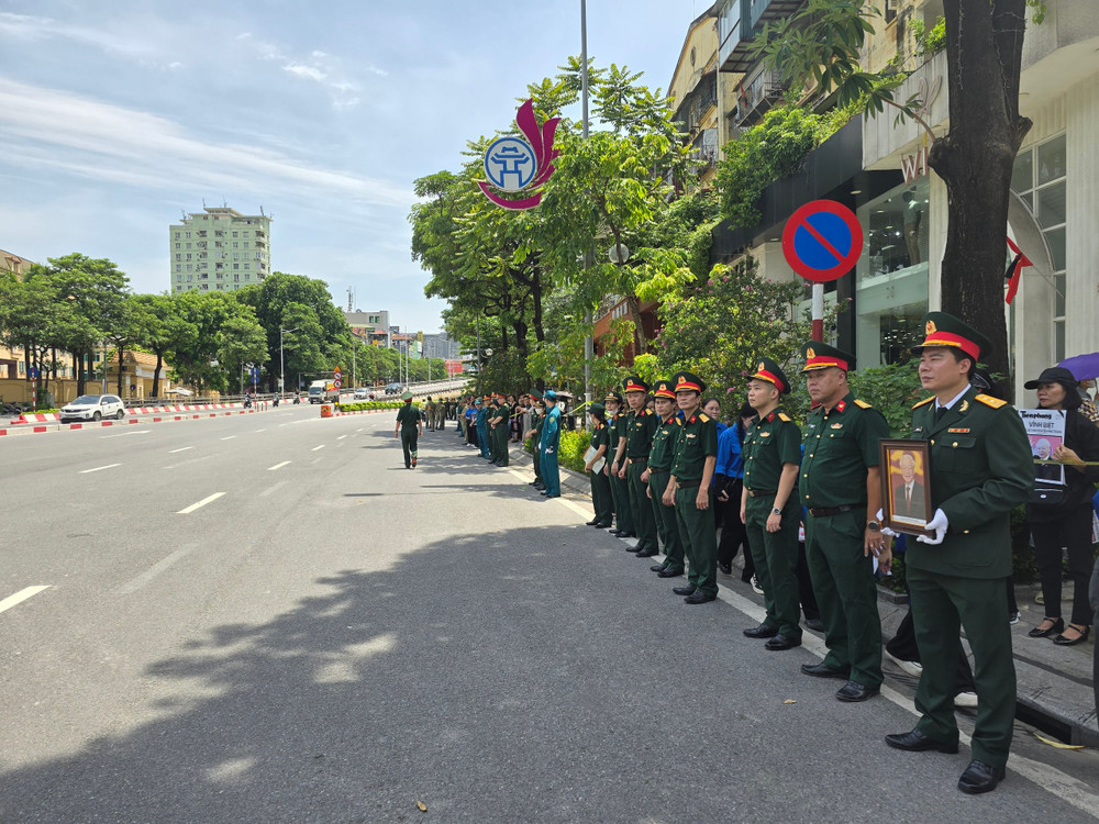 Toàn cảnh Lễ truy điệu và Lễ an táng Tổng Bí thư Nguyễn Phú Trọng ảnh 33